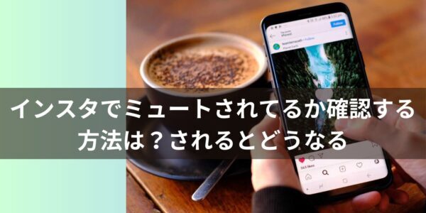 インスタでミュートされてるか確認する方法は？されるとどうなる